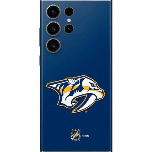 NHL Nashville Predators Logo Galaxy Skins
